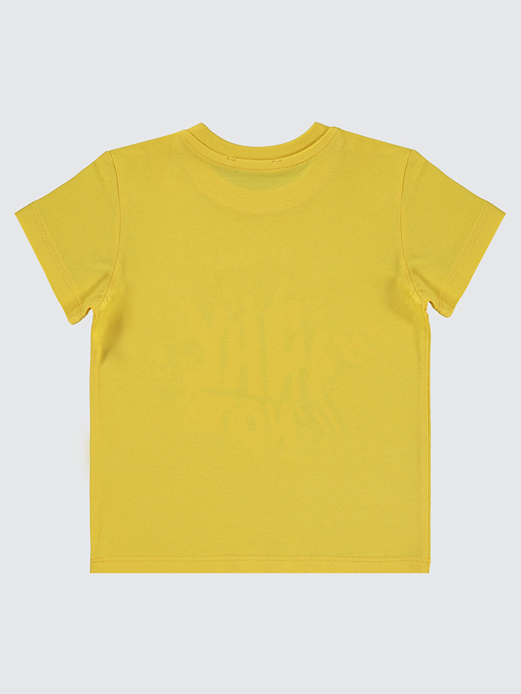Boys Erkek Çocuk Tişört 2-5 Yaş Sarı-1