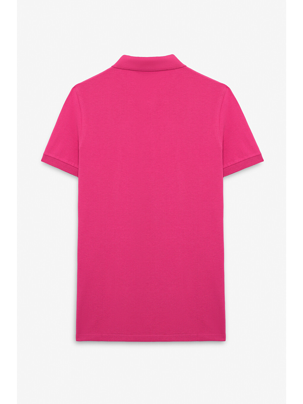 Fuşya SKYLOOM Erkek %100 Pamuk Kısa Kollu Regular Fit FUŞYA Polo Yaka T-shirt-2