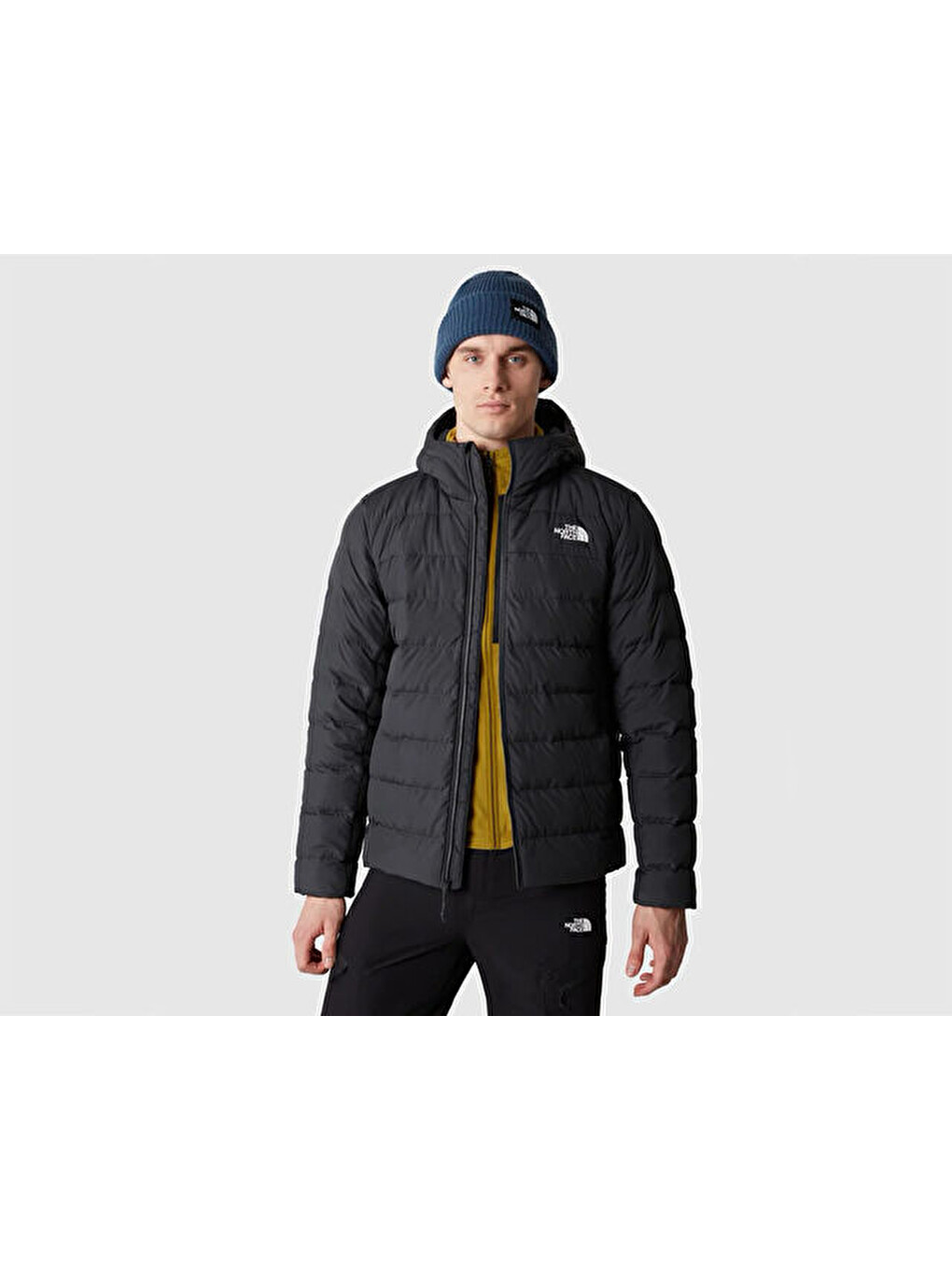 M Aconcagua 3 Hoodie Erkek Outdoor Montu Nf0a84ı10c51 Siyah-5
