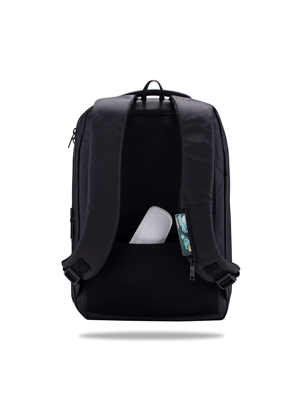 Siyah GA-0010 Gauntlet V1 Sert Kabuk Serisi 15.6 inch Uyumlu WTX Pro Su Geçirmez Kumaş Laptop Çan-3