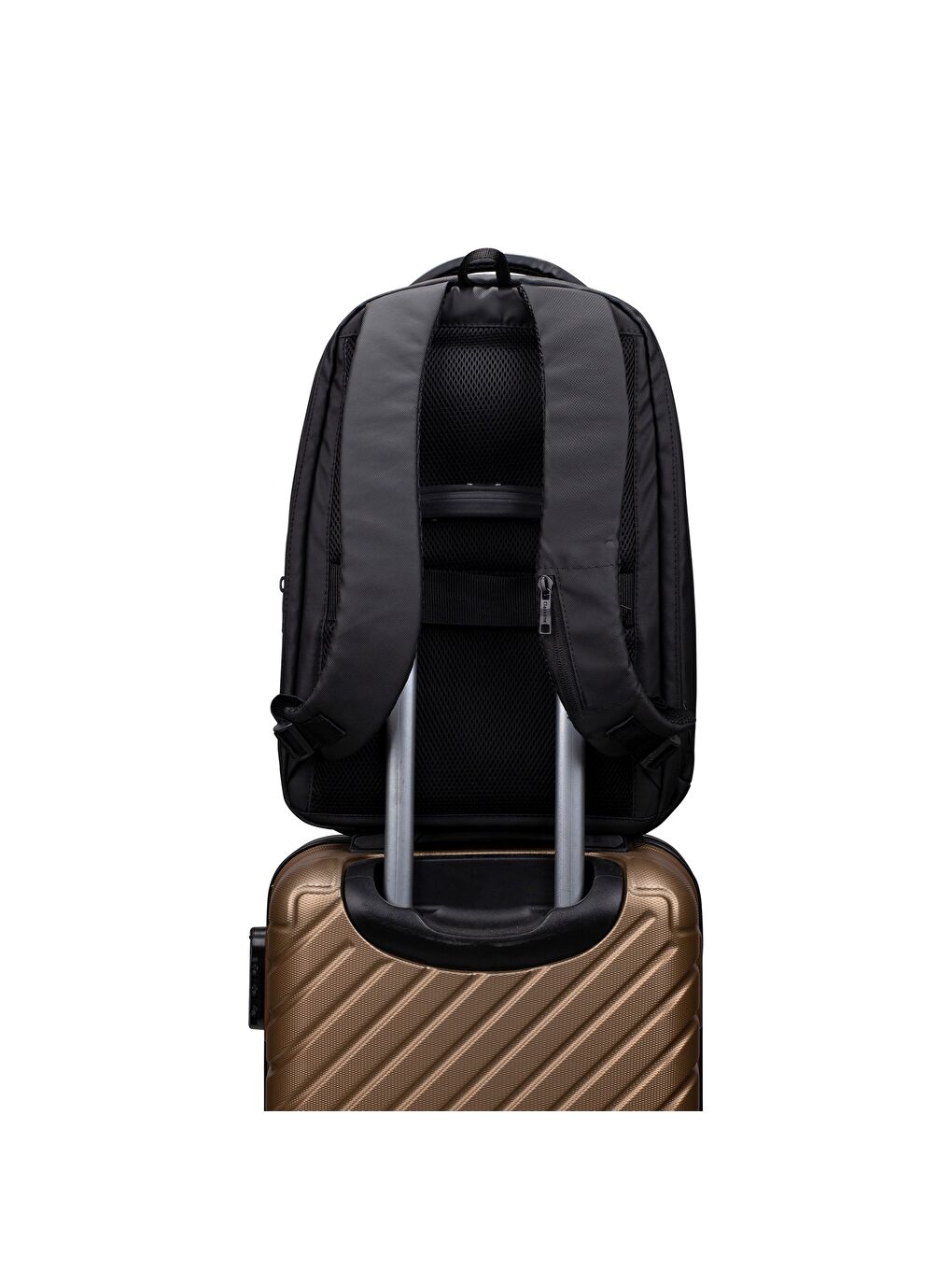 Siyah GA-0010 Gauntlet V1 Sert Kabuk Serisi 15.6 inch Uyumlu WTX Pro Su Geçirmez Kumaş Laptop Çan-5