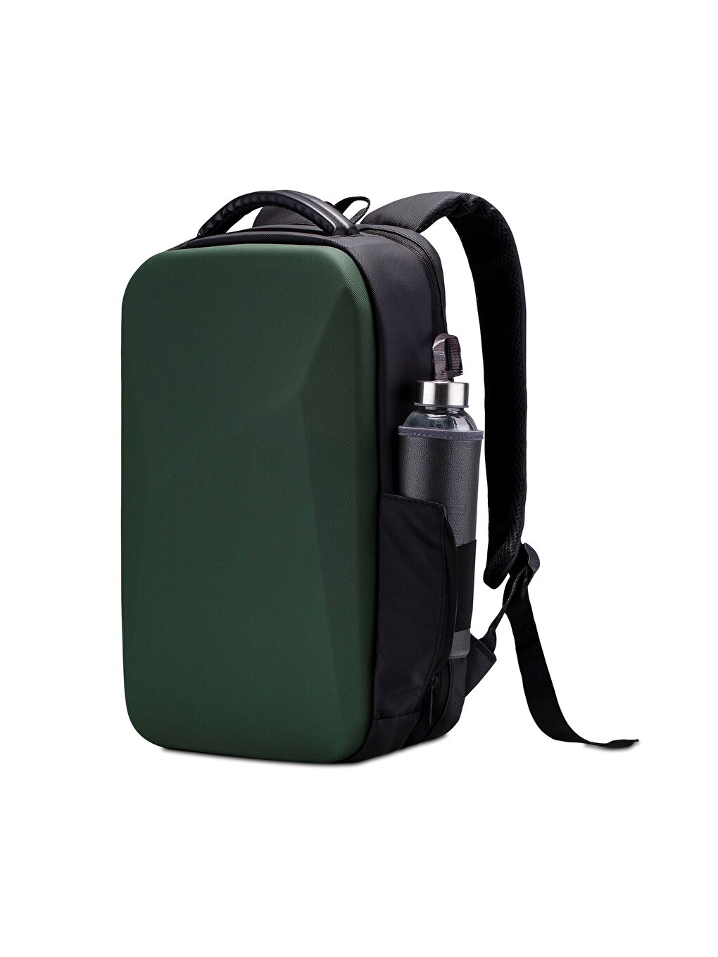 Yeşil GA-0017 Guntlet V1 Sert Kabuk Serisi 15.6 inch Uyumlu WTX Pro Su Geçirmez Kumaş Laptop Çant