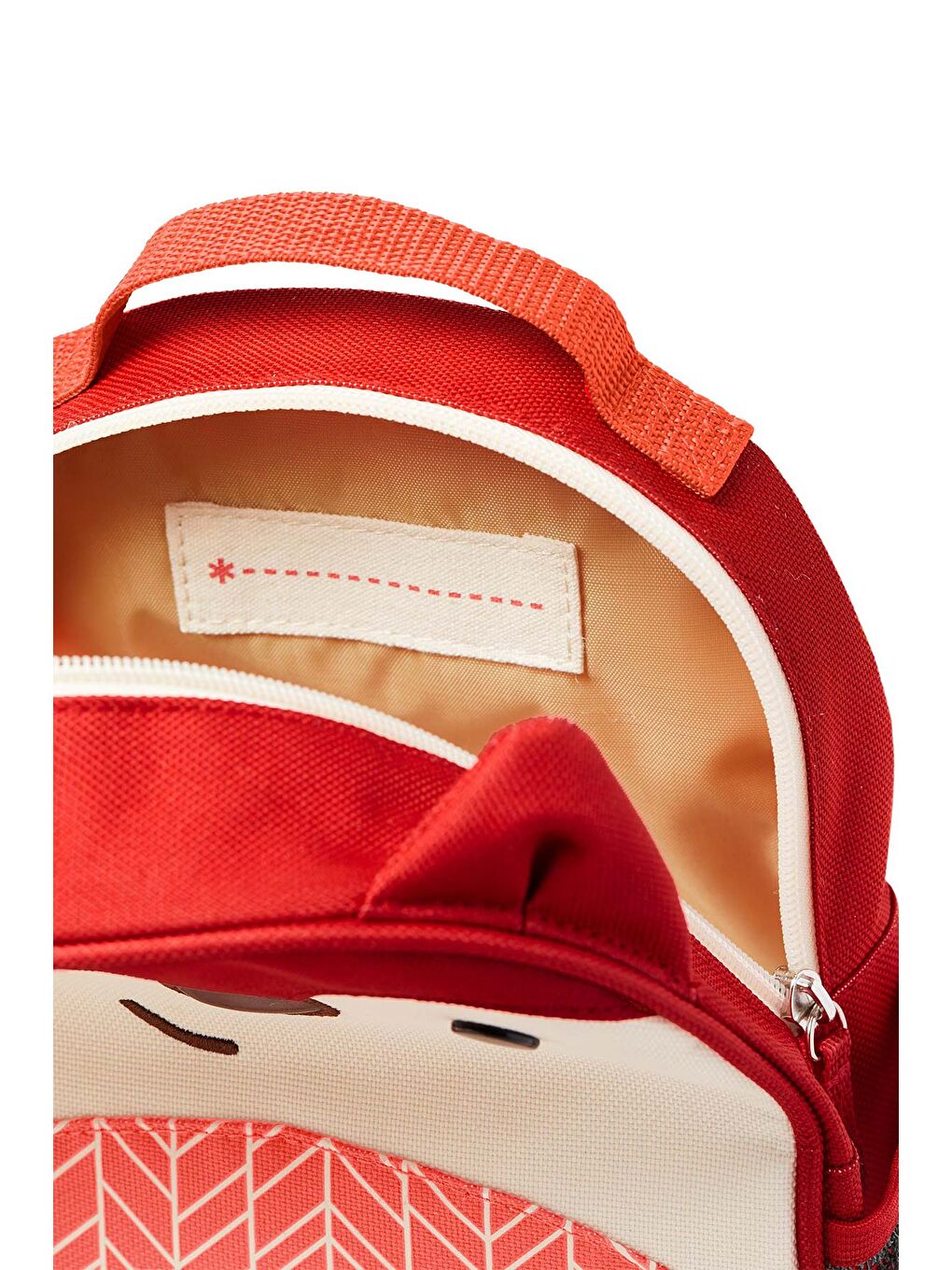 Karışık Çocuk Emniyet Kemerli Sırt Çantası Tilki-3