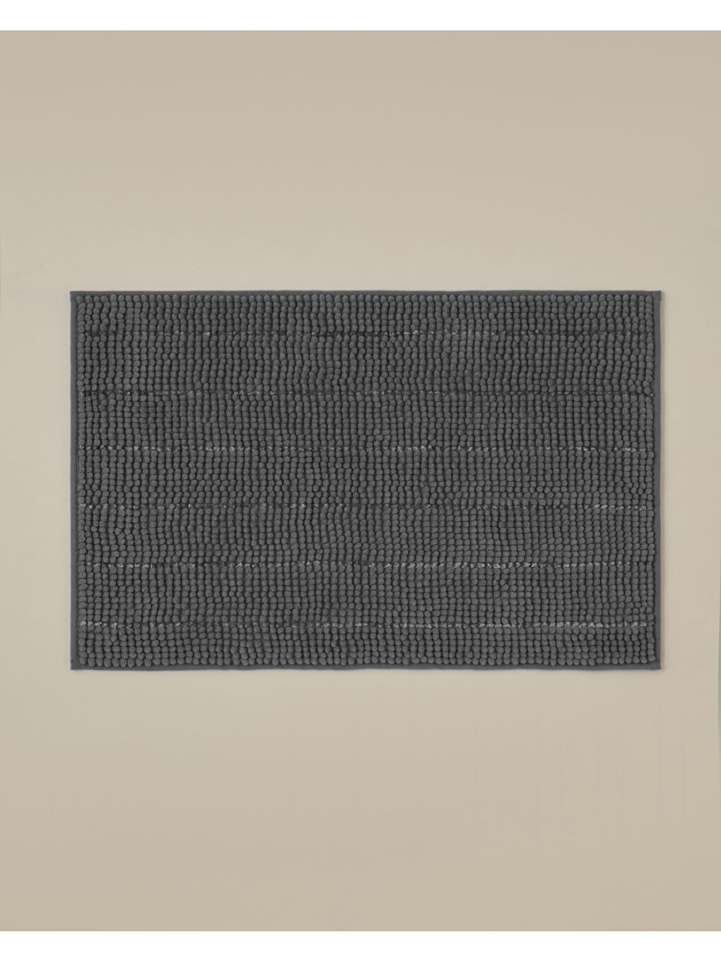 Trendy Kaydırmaz Taban Banyo Paspası 50x80 cm Gri