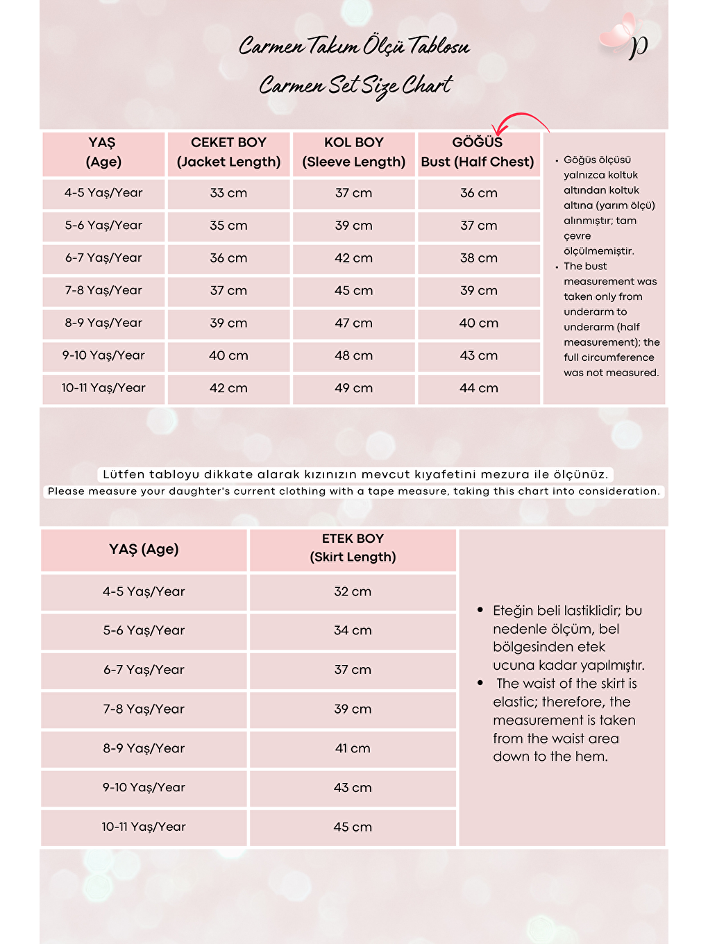 Kız Çocuk Carmen Kırmızı Tüvit Uzun Kollu Düğmeli Etek Ceket Takım-4