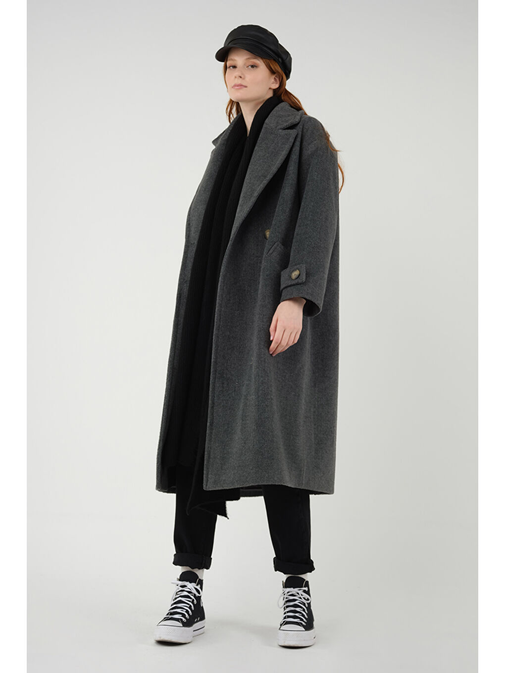 Kolu Apolet Detaylı Kaban Antrasit-2