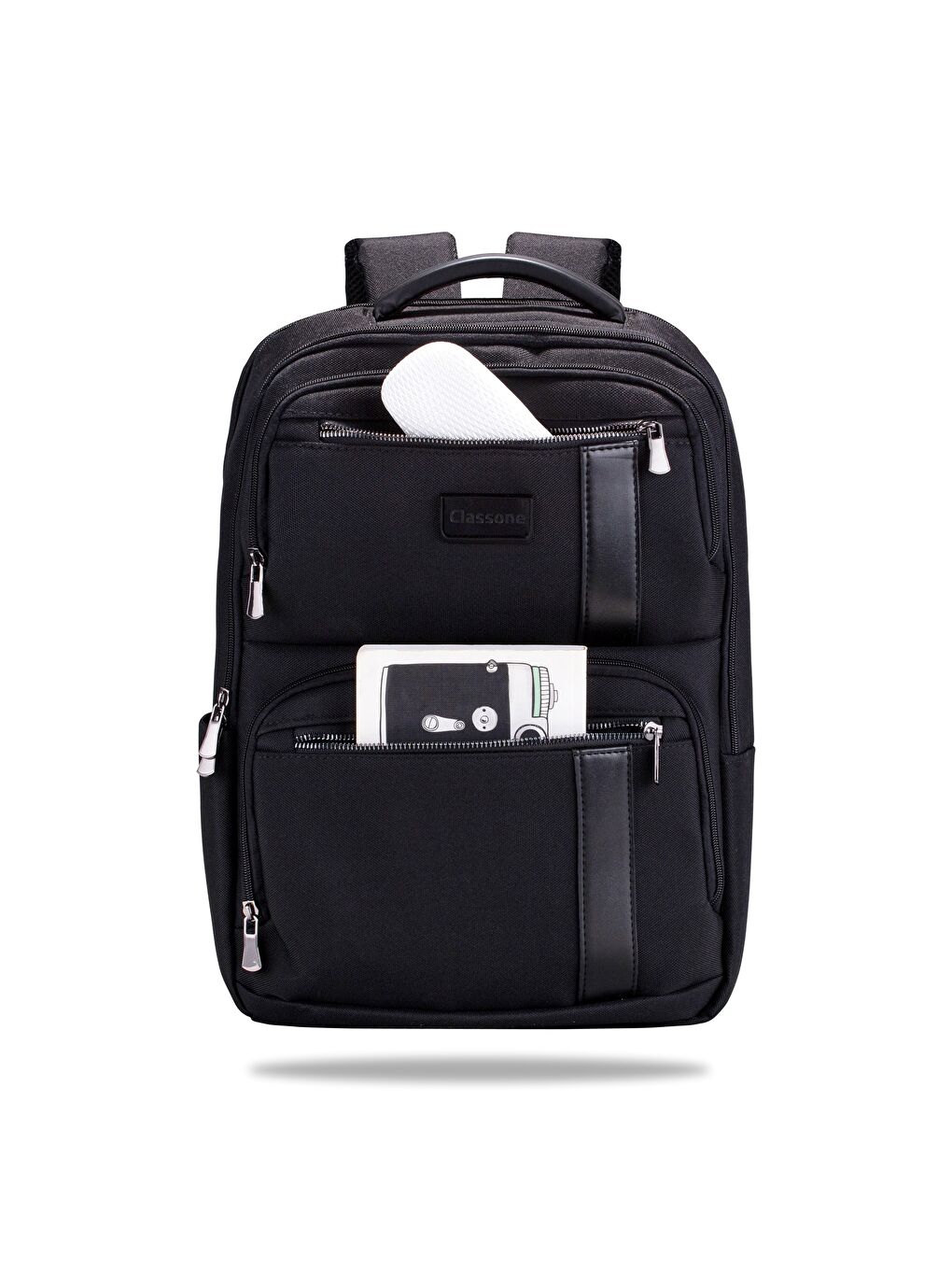 BP-BS100 Business VIP B1 - Serisi 15.6' WTX Pro Su Geçirmez Kumaş Laptop Sırt Çantası-Siyah