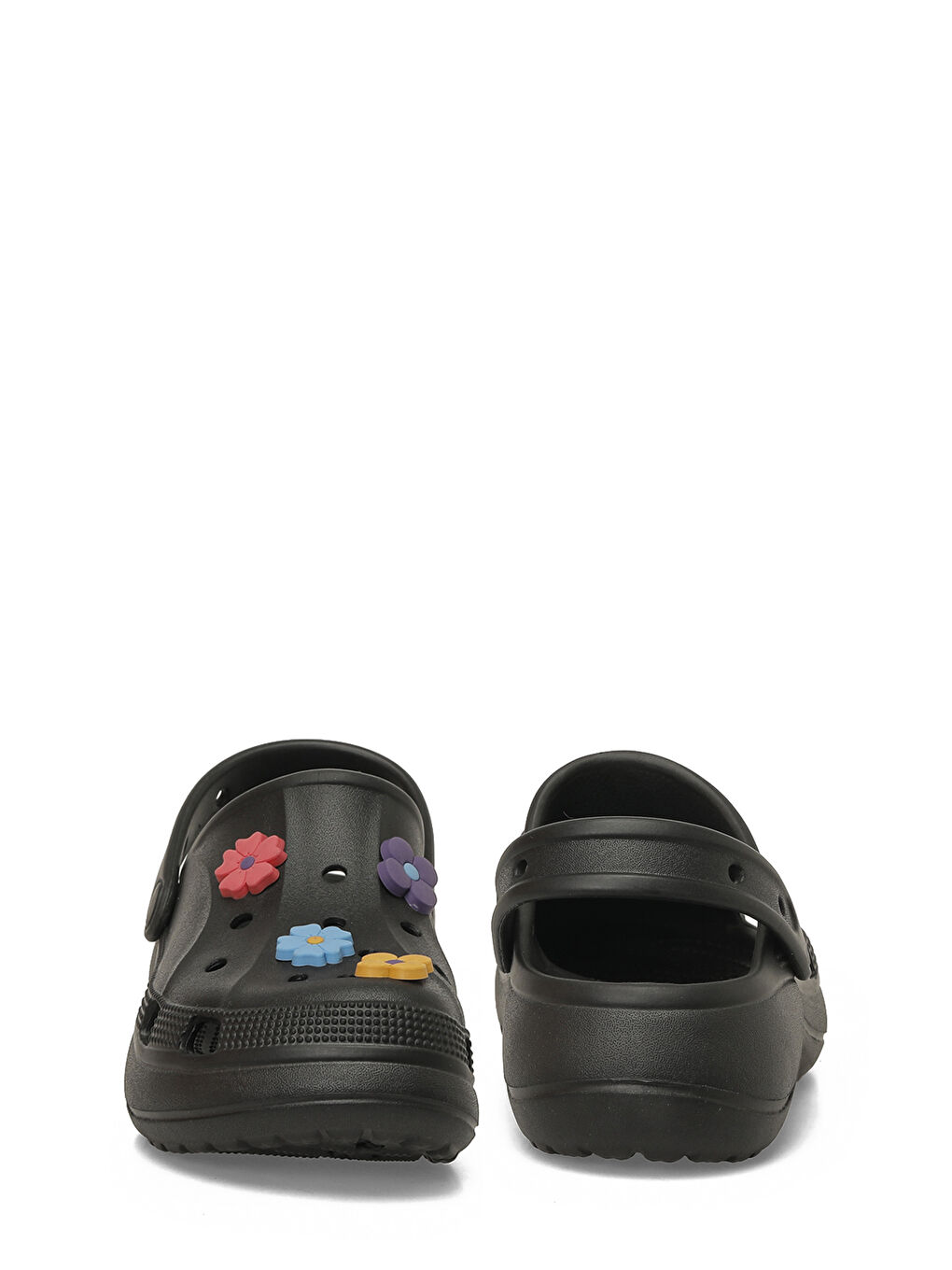 409142.Z6FX Siyah Kadın Sabo Terlik-4