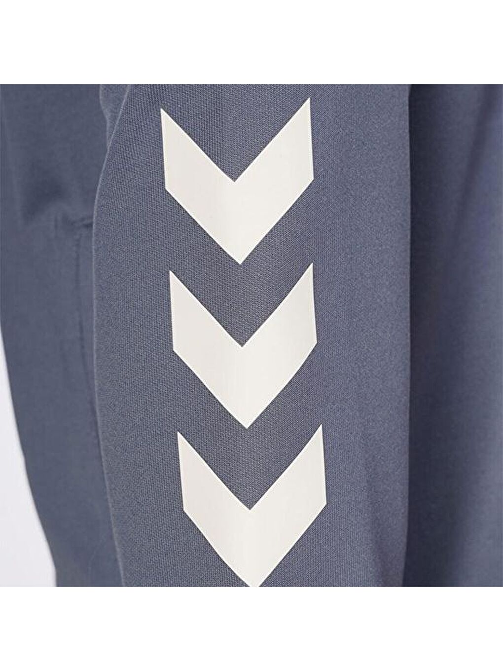 Falconzo Erkek Mavi Dik Yaka Fermuarlı Sweatshirt-3