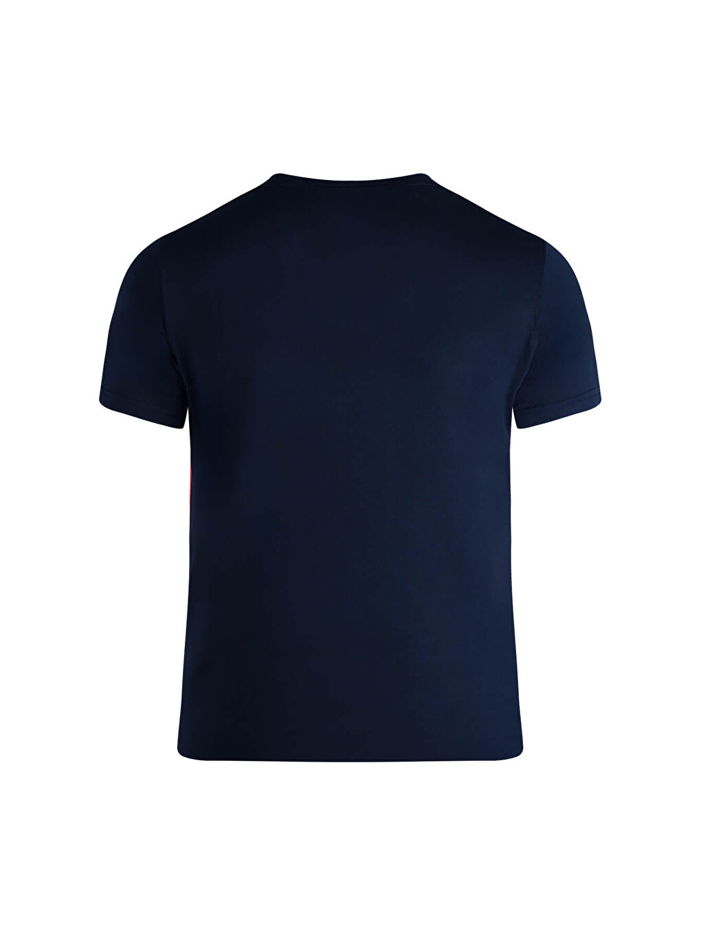 Lacivert Regular Fit Bisiklet Yaka Tişört-2