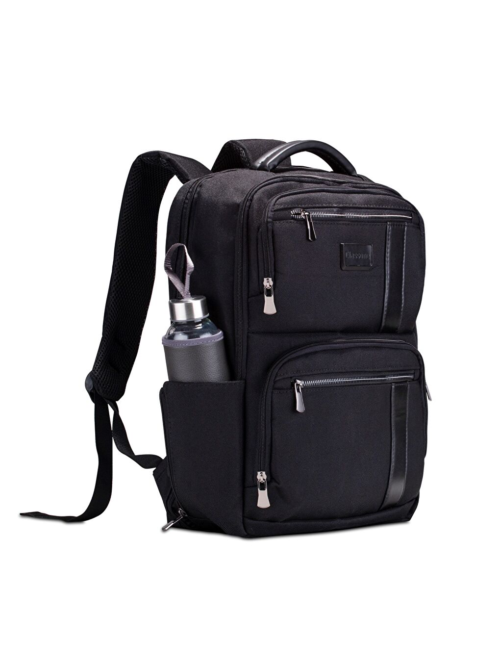 BP-BS100 Business VIP B1 - Serisi 15.6' WTX Pro Su Geçirmez Kumaş Laptop Sırt Çantası-Siyah-4