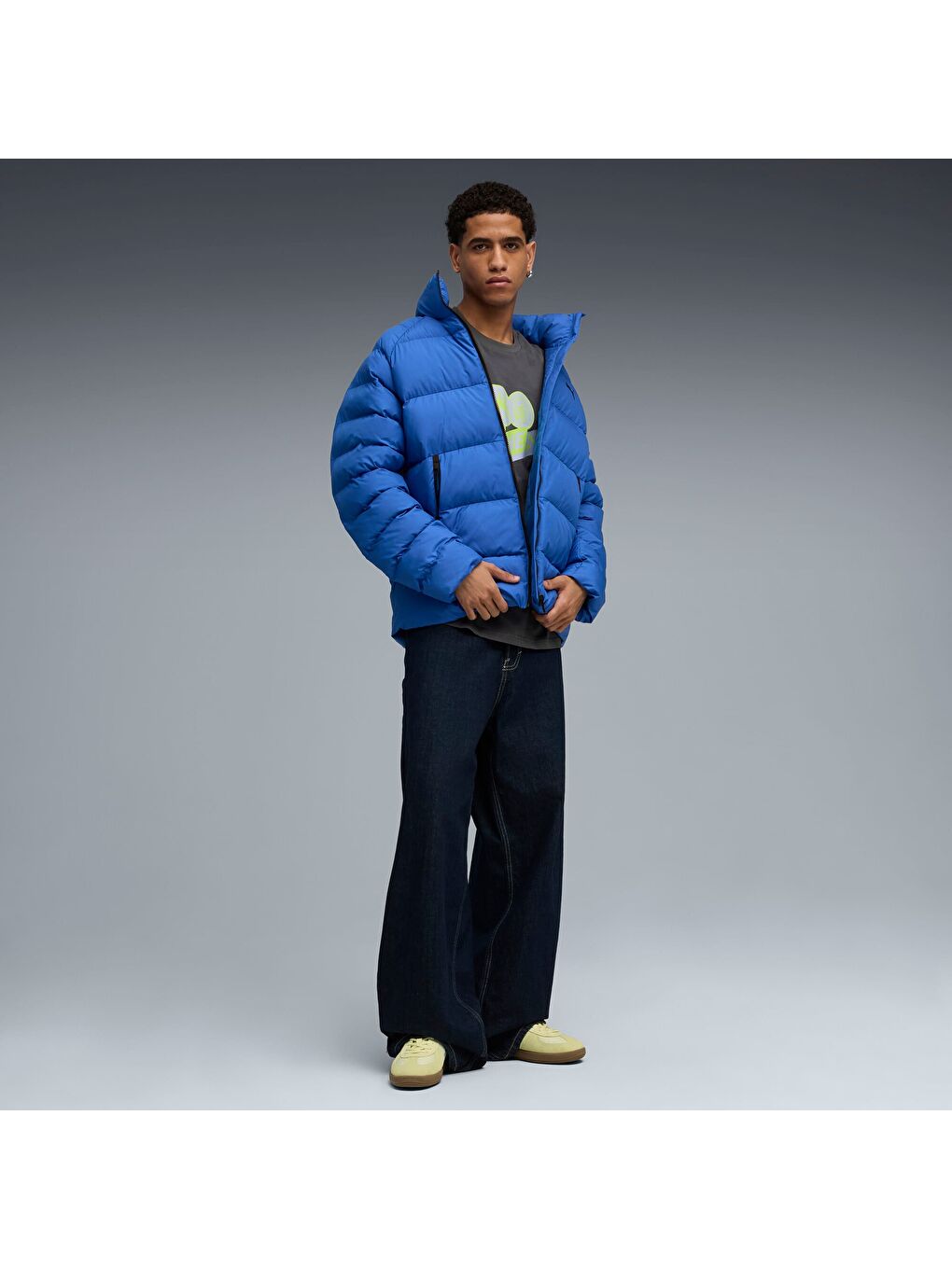 Gri Manchester CITY FtblCulture Erkek Tişört-1