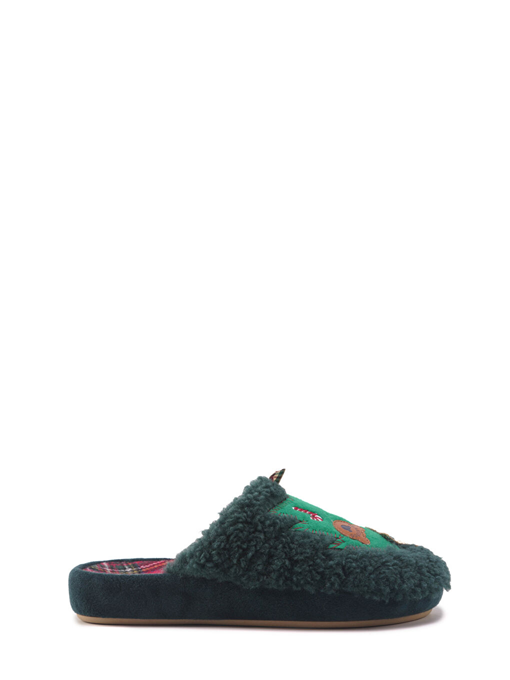 607140.Z4PR Yeşil Kadın Ev Terliği