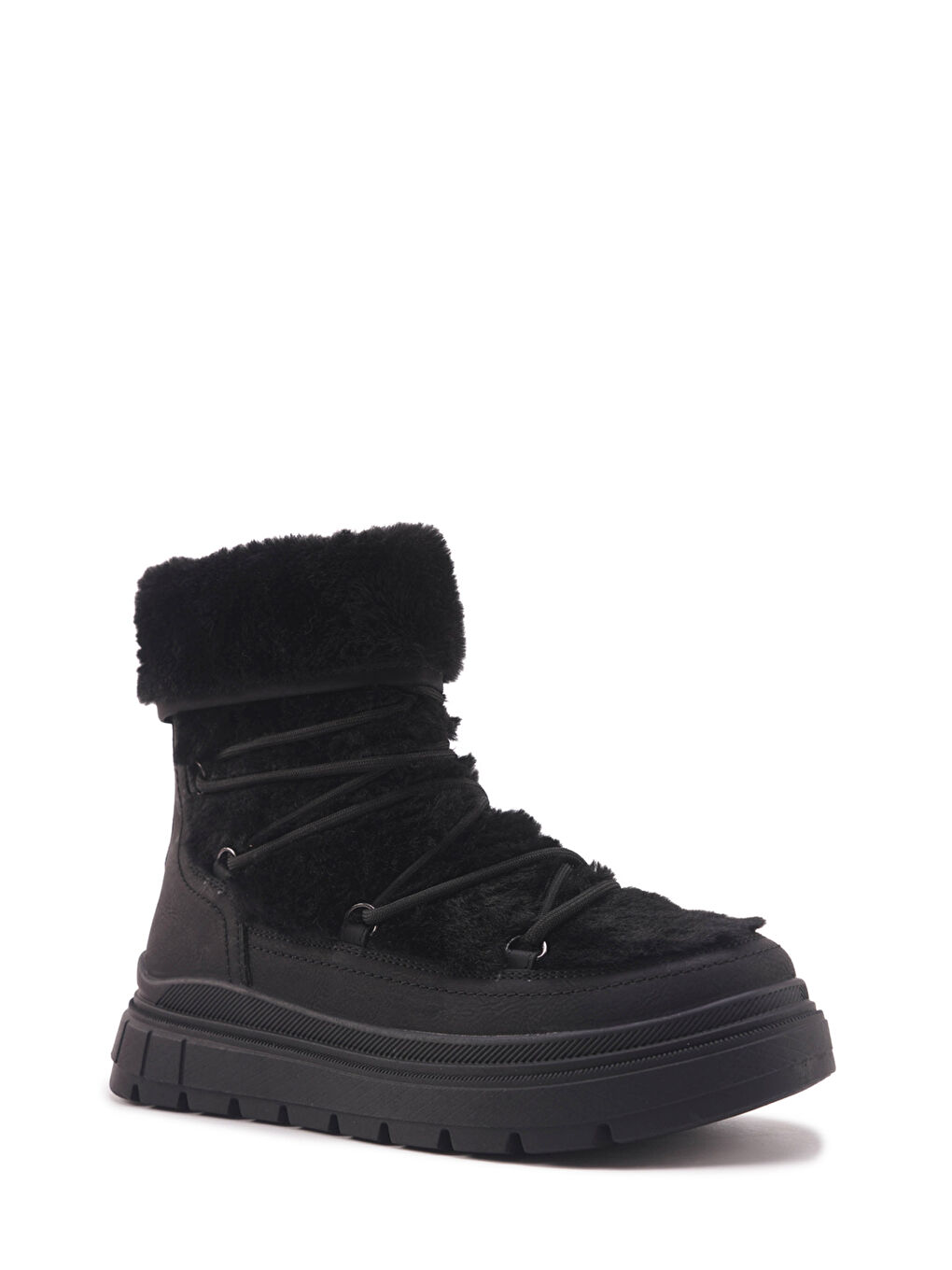 324647.Z 4PR Siyah Kadın Kar Botu-1