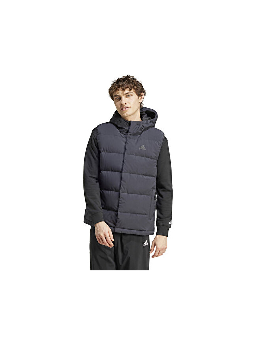 Helionic Vest Erkek Günlük Yelek Ix8113 Siyah