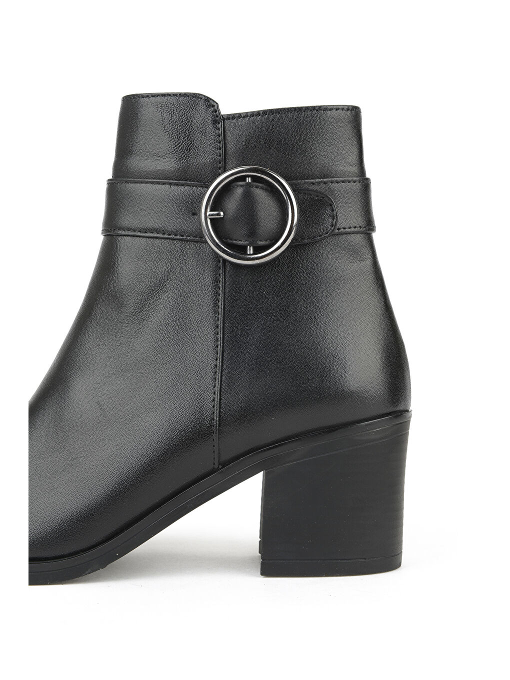 Kadın Hakiki Deri Bot 1531020Z301 Siyah-5