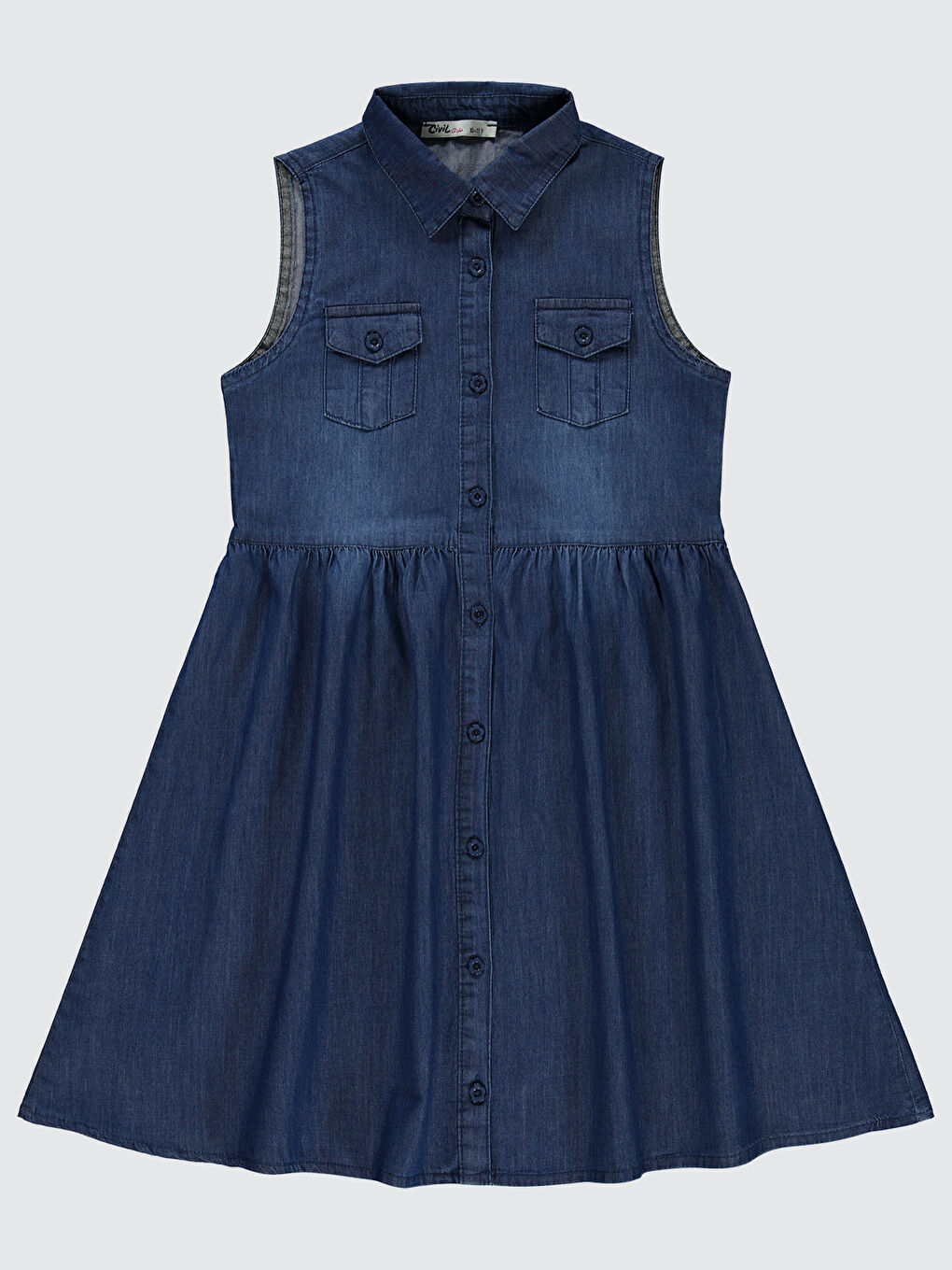 Girls Kız Çocuk Elbise 10-13 Yaş Mavi
