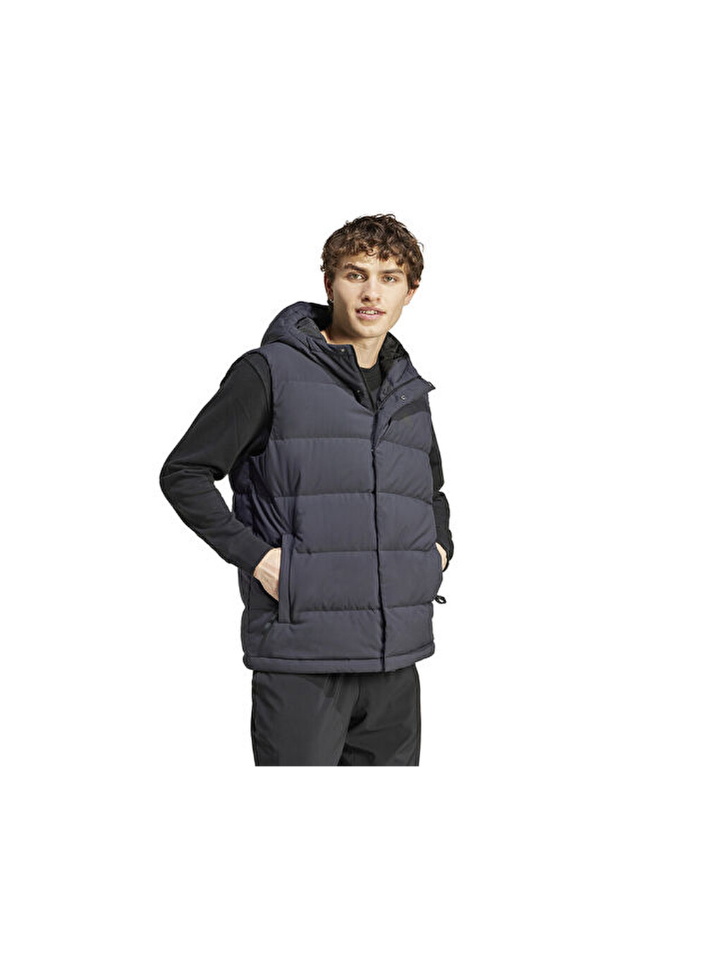 Helionic Vest Erkek Günlük Yelek Ix8113 Siyah-2