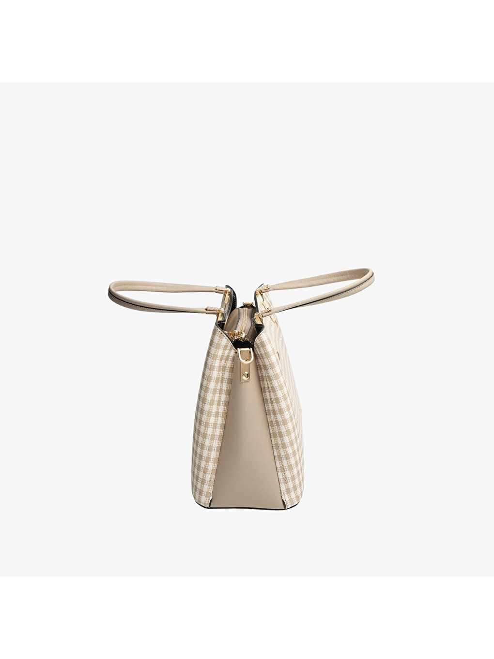 Kadın SP1205-M191 SILVER POLO Kol Çantası Kum Beji-Kum-2