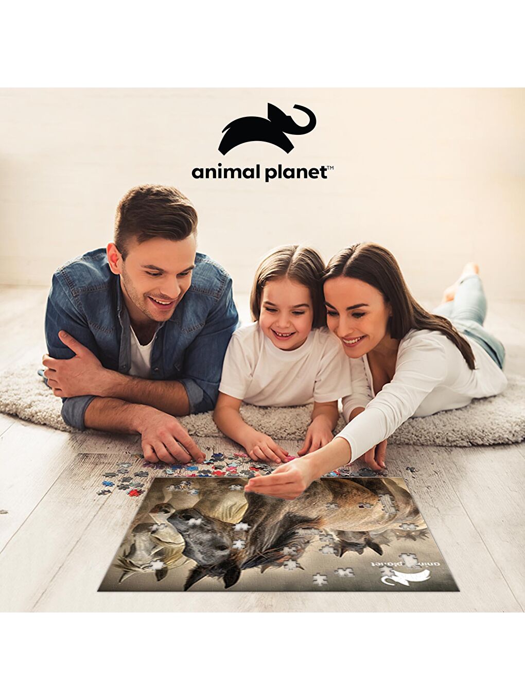 Prime 3D Renksiz Atlar 500 Parça Yetişkin Puzzle 10481 - 1