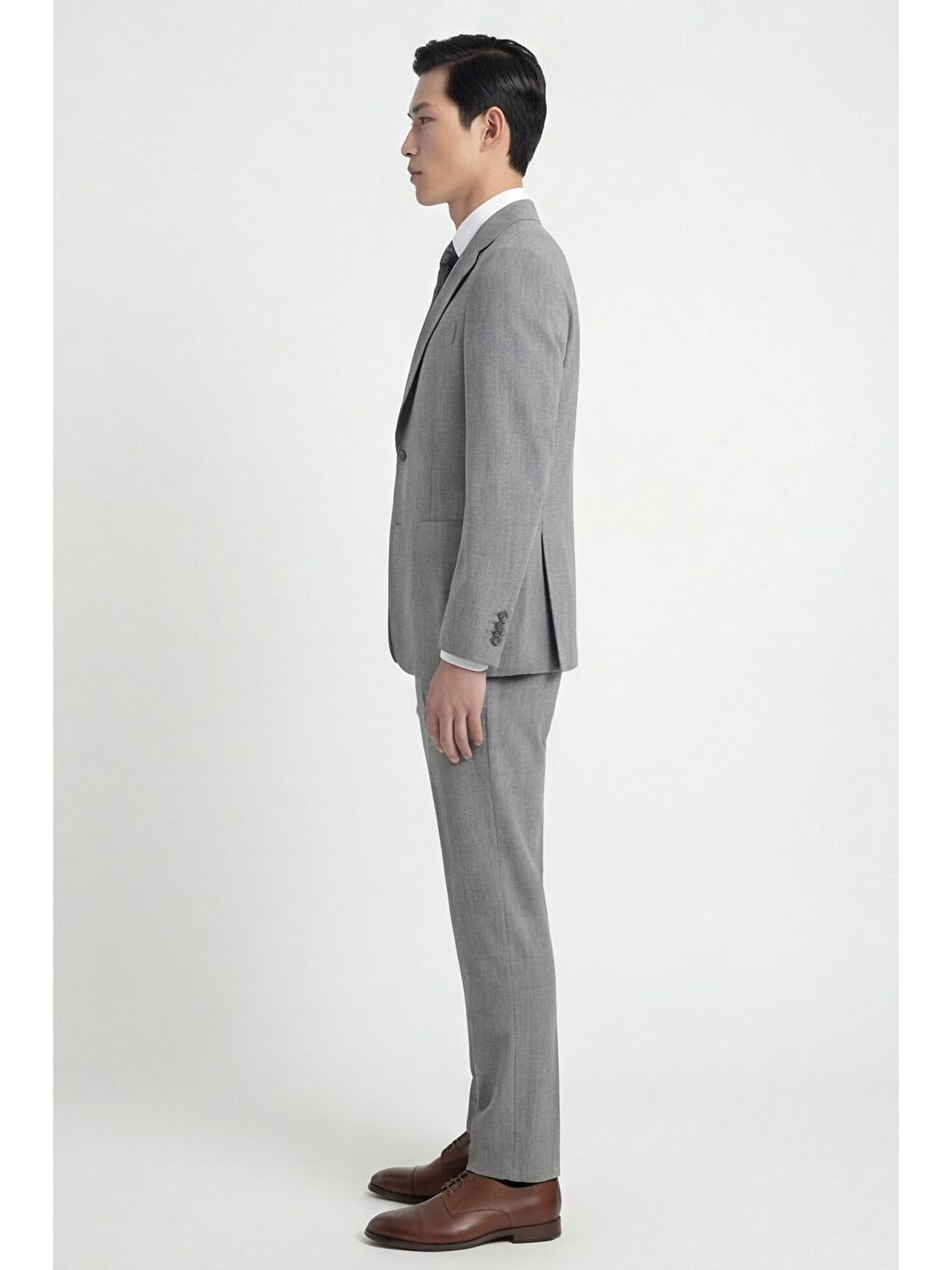 Takım Elbise Açık Gri-2