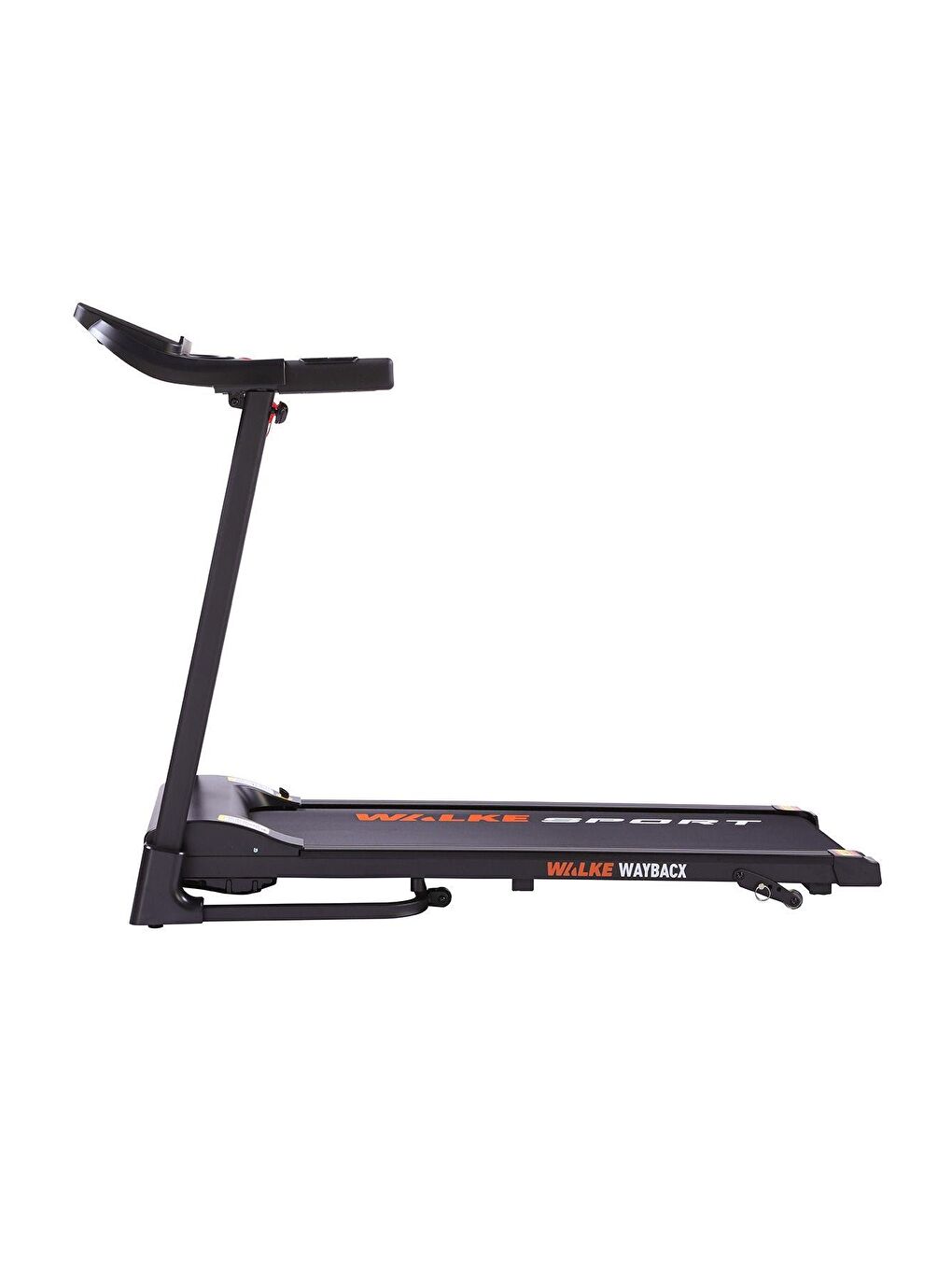 Siyah Waybacx Manuel Eğimli Katlanabilir Nabız Ölçer Koşu Bandı-1