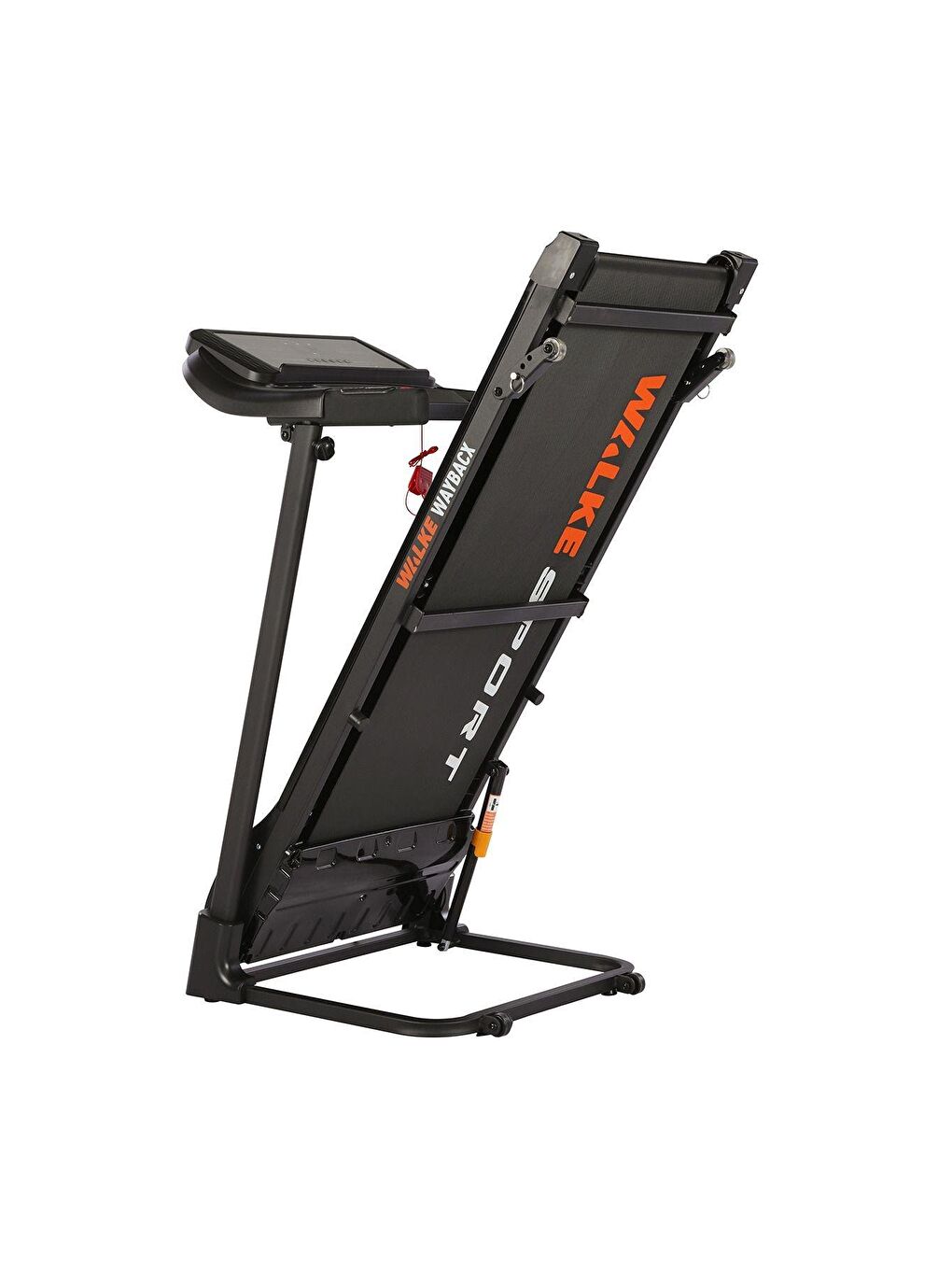 Siyah Waybacx Manuel Eğimli Katlanabilir Nabız Ölçer Koşu Bandı-2