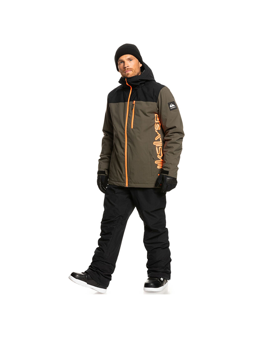 Haki QUIKSILVER MORTON JK ERKEK SNOWBOARD CEKETİ-1