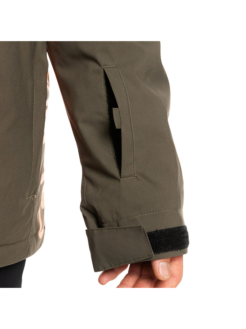 Haki QUIKSILVER MORTON JK ERKEK SNOWBOARD CEKETİ-5