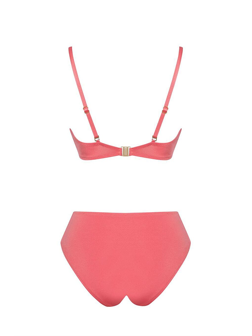 SAILOR moda Somon Boncuklu Straplez Bikini Takım - 1