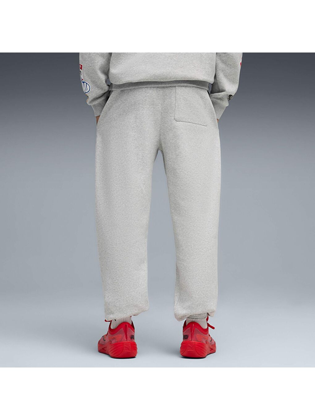 Gri HooperHOTLINE Erkek Eşofman Altı-2