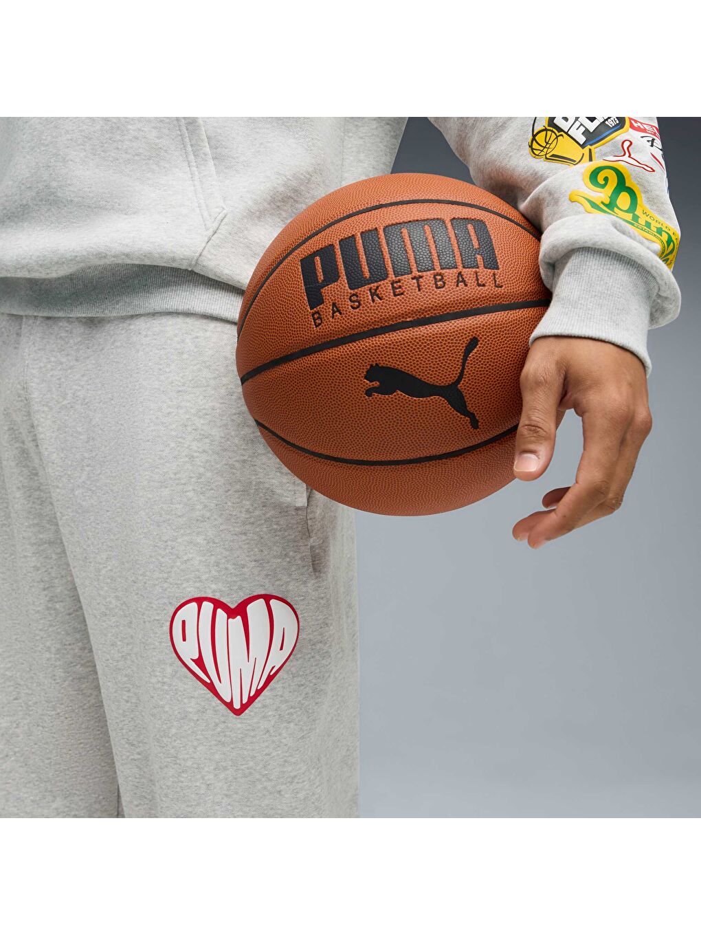 Gri HooperHOTLINE Erkek Eşofman Altı-4