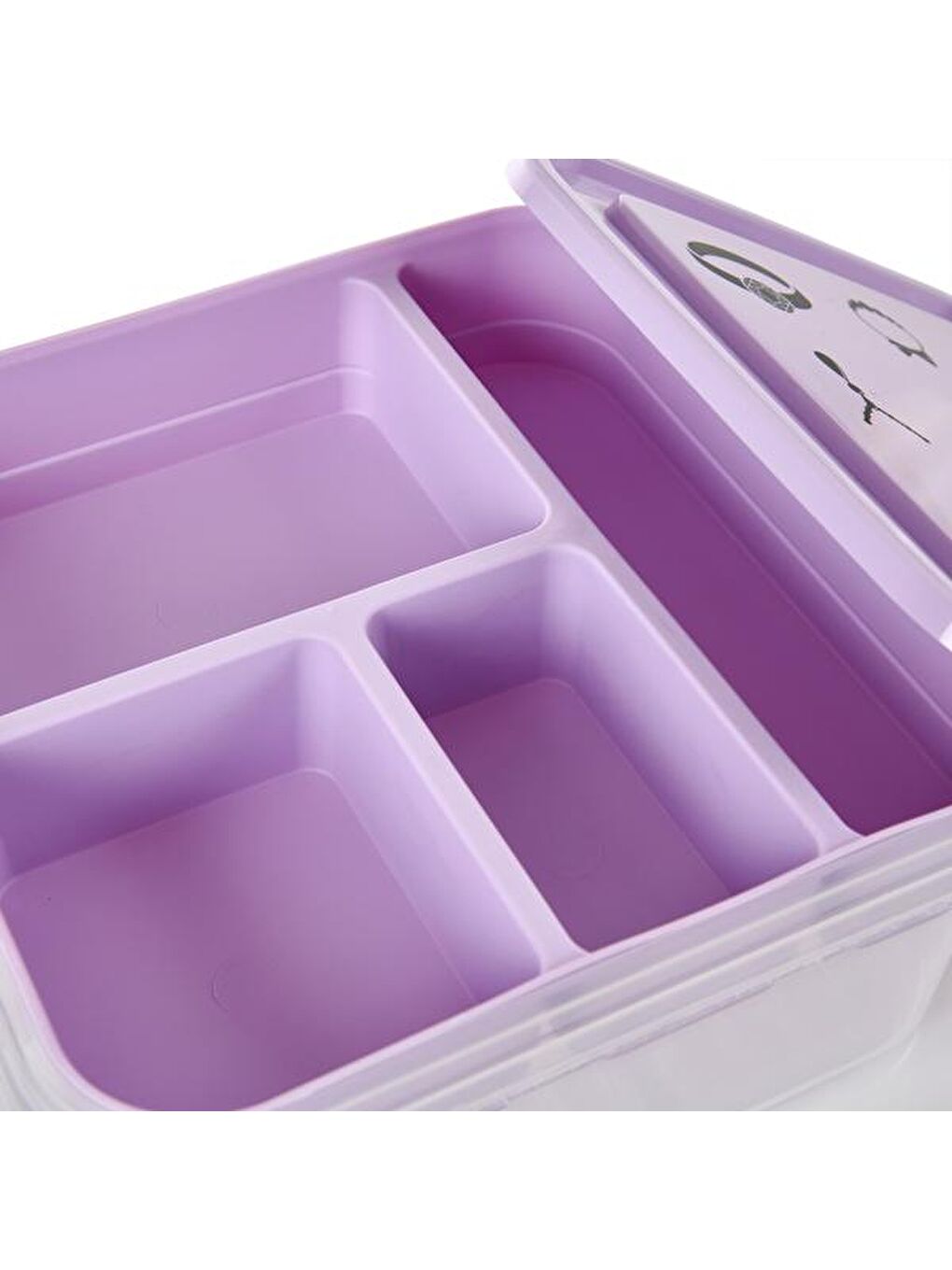 Karışık My Box Bölmeli Organizer Kutu - Asorti - 4,5 lt-4