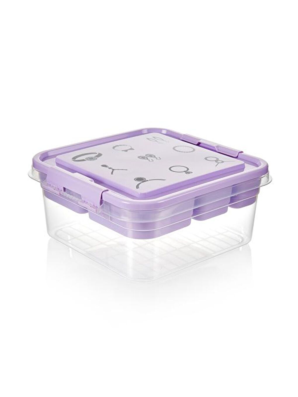 Karışık My Box Bölmeli Organizer Kutu - Asorti - 4,5 lt-6