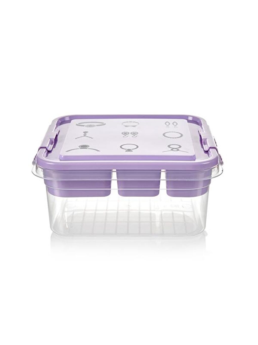 Karışık My Box Bölmeli Organizer Kutu - Asorti - 4,5 lt-9