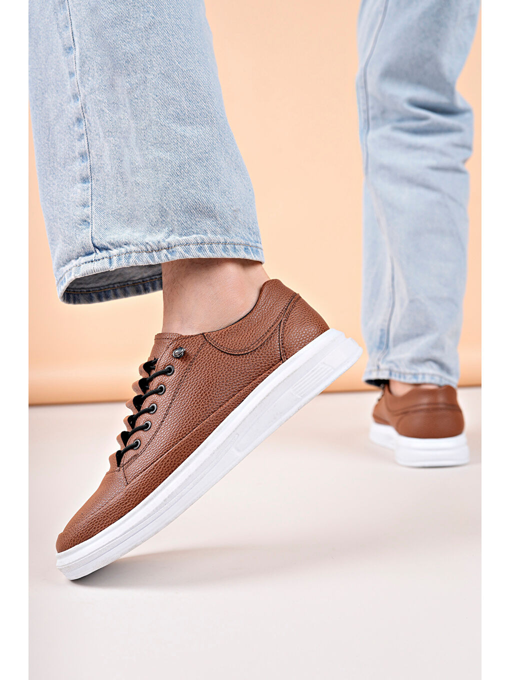 Kahverengi Erkek Günlük Ayakkabı-1