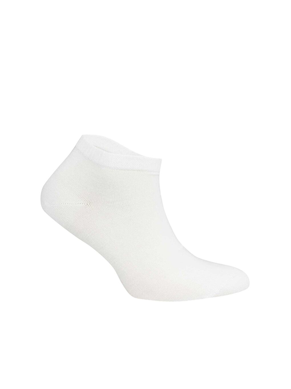 Erkek Modal Beyaz Patik Çorap 6'lı-3