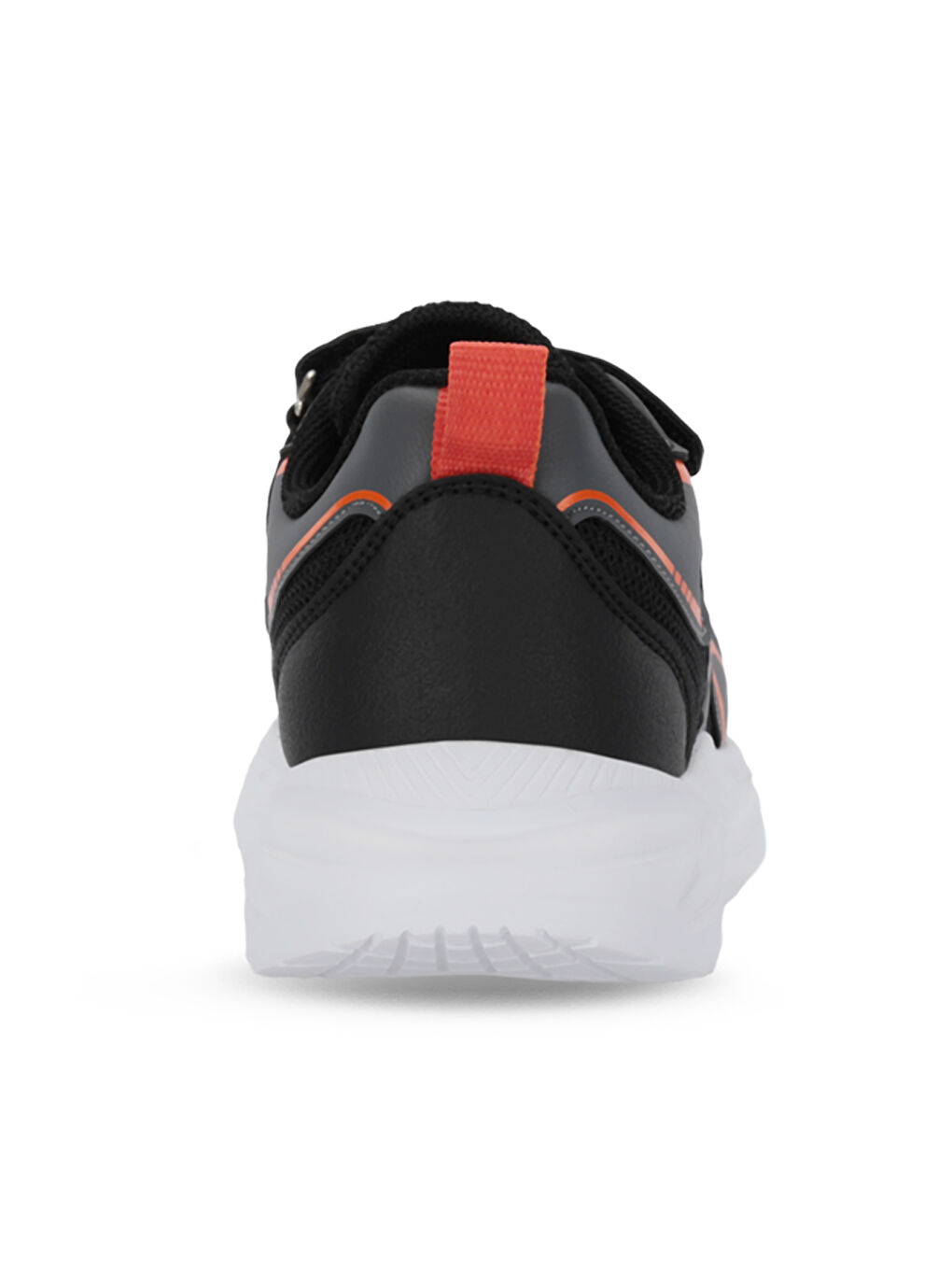 KAROLIS Erkek Çocuk Cırt Cırtlı Siyah / Turuncu Günlük Spor Ayakkabısı-5