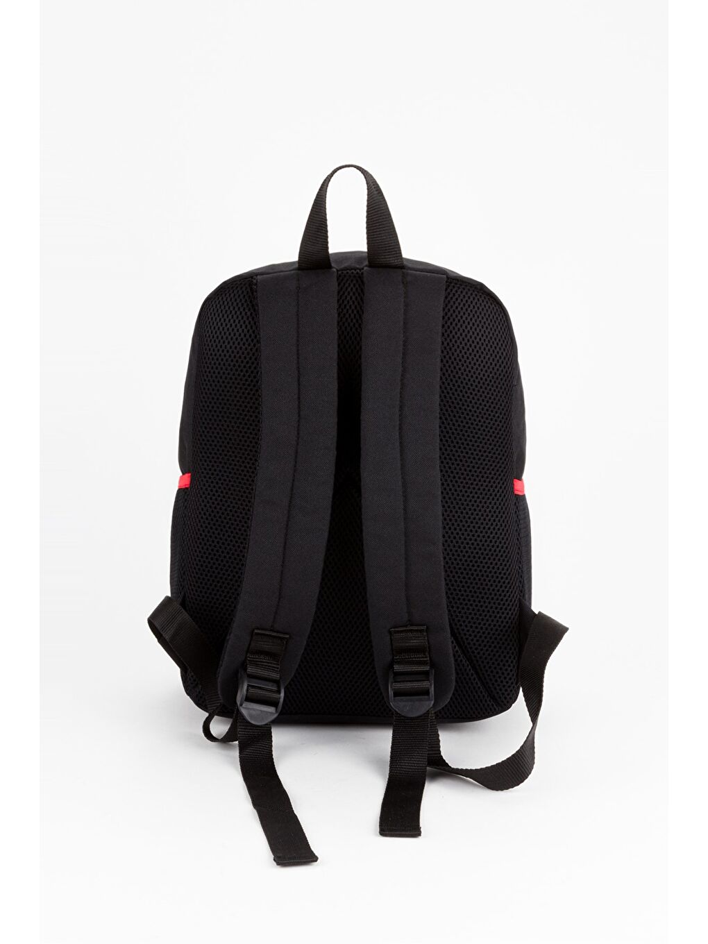 Siyah Unisex Çok Gözlü Orta Boy Spor Sırt Çantası-4