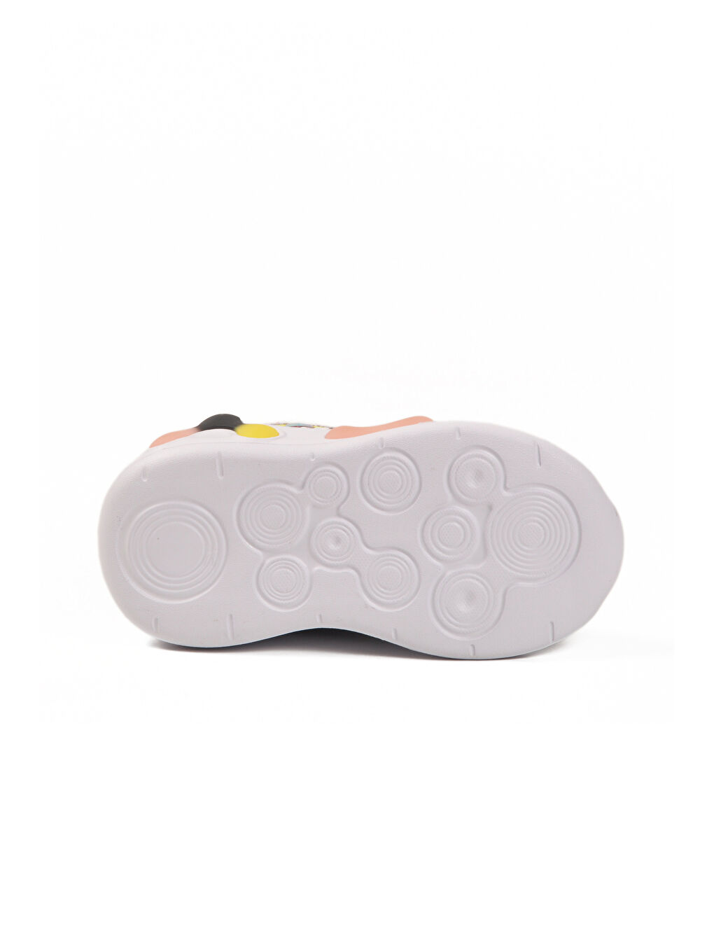 Pembe Pudra Cırtlı Işıklı İçi Kürklü Anatomik Bebek Bot 2058 B-4