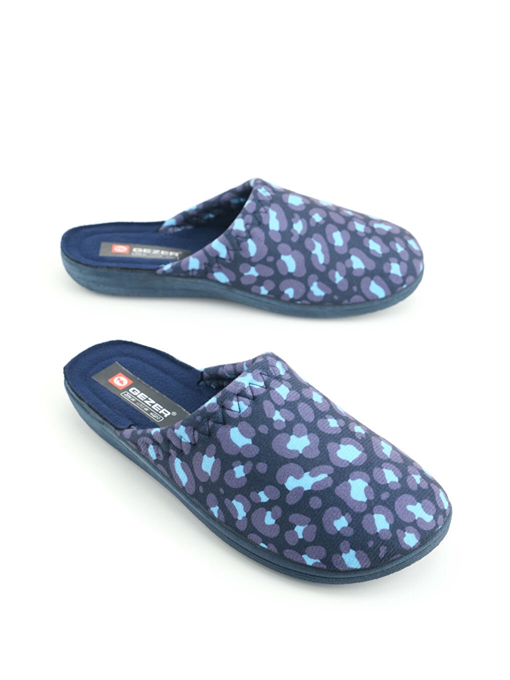 Lacivert Kadın Kışlık Rahat Taban Ev Bahçe Terlik
