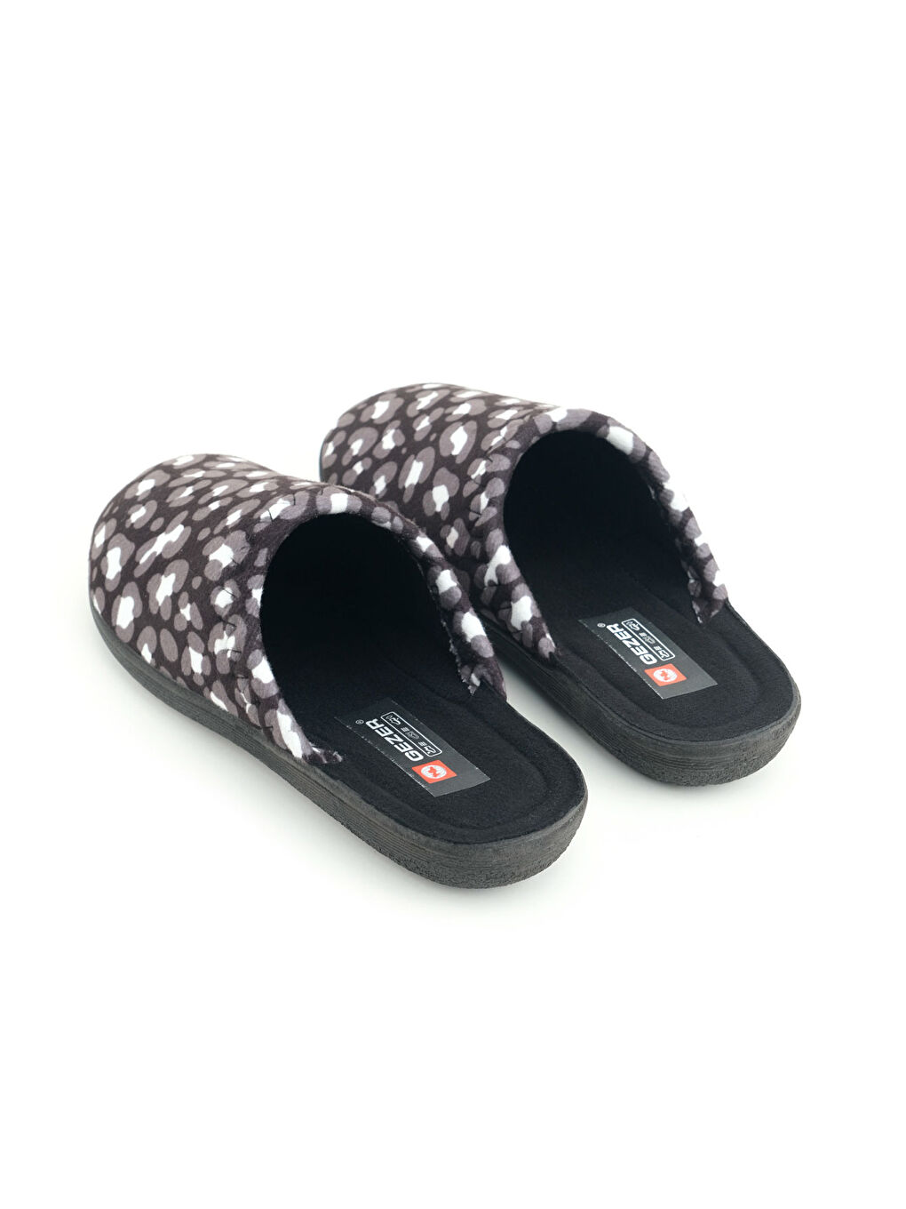 Siyah Kadın Kışlık Rahat Taban Ev Bahçe Terlik-3