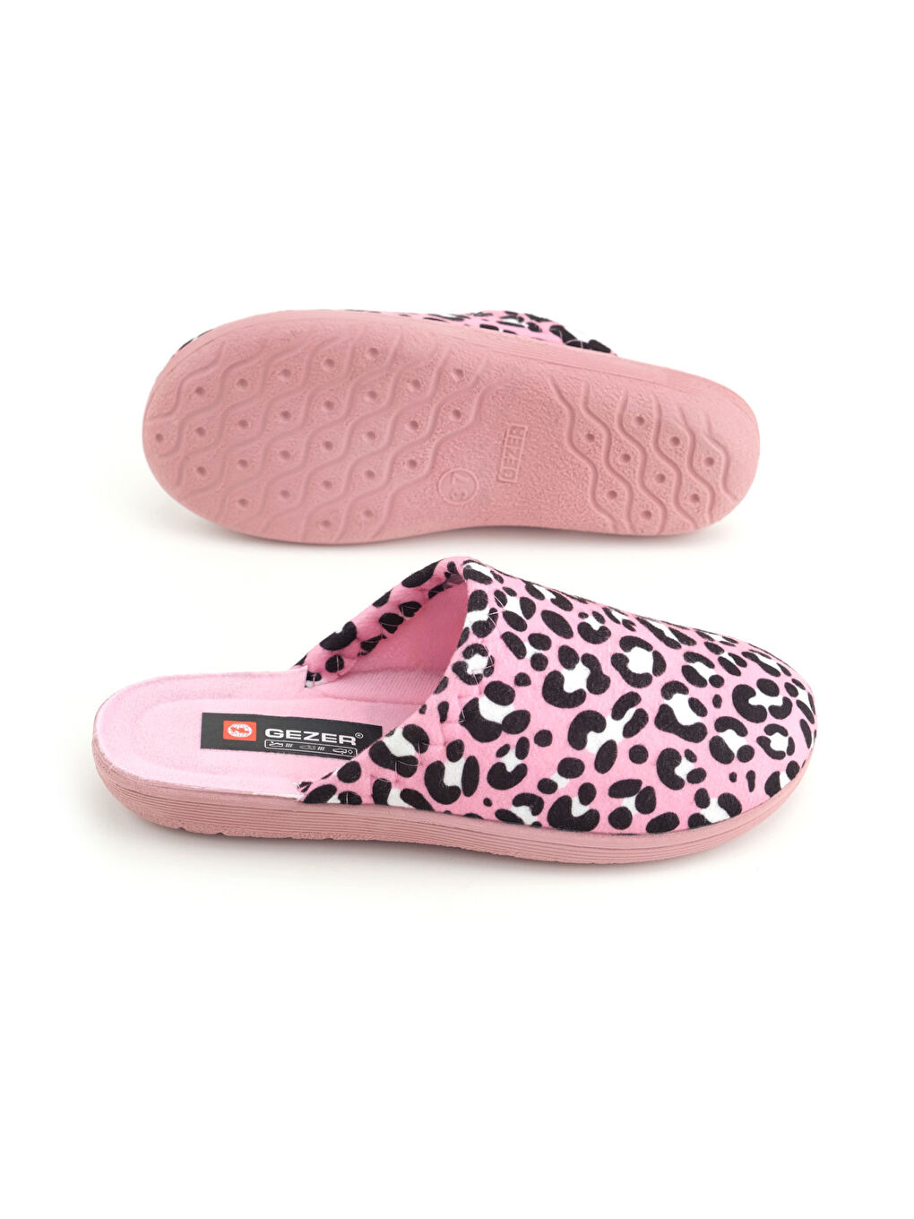 Pembe Kadın Kışlık Rahat Taban Ev Bahçe Terlik-4