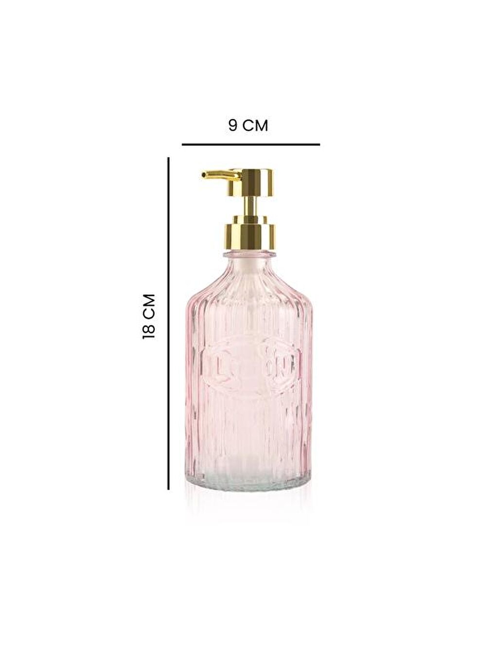 Karışık Lotion Cam Sıvı Sabunluk - Asorti - 18x9 cm-3