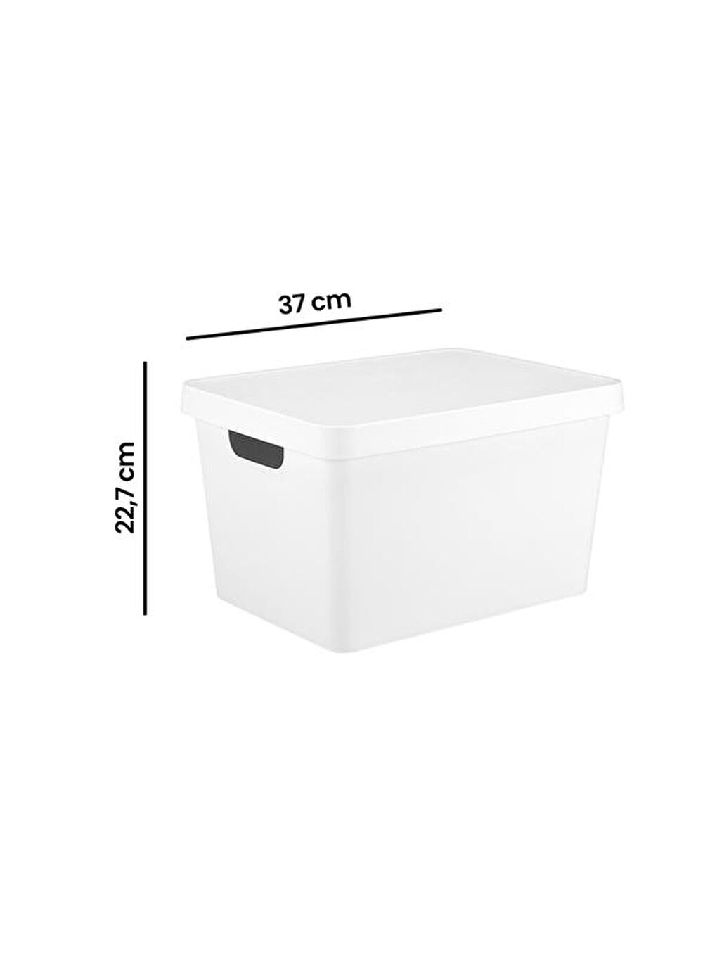 Karışık Vinto Saklama Kutusu - Asorti - 17 lt-2