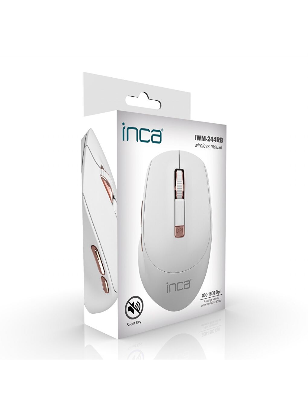 IWM-244RB 2.4ghz Kablosuz Optik Mouse Ergonomik Tasarım Sessiz Tuşlar, 6d Fonksiyon | 800-1600 Dpı-2