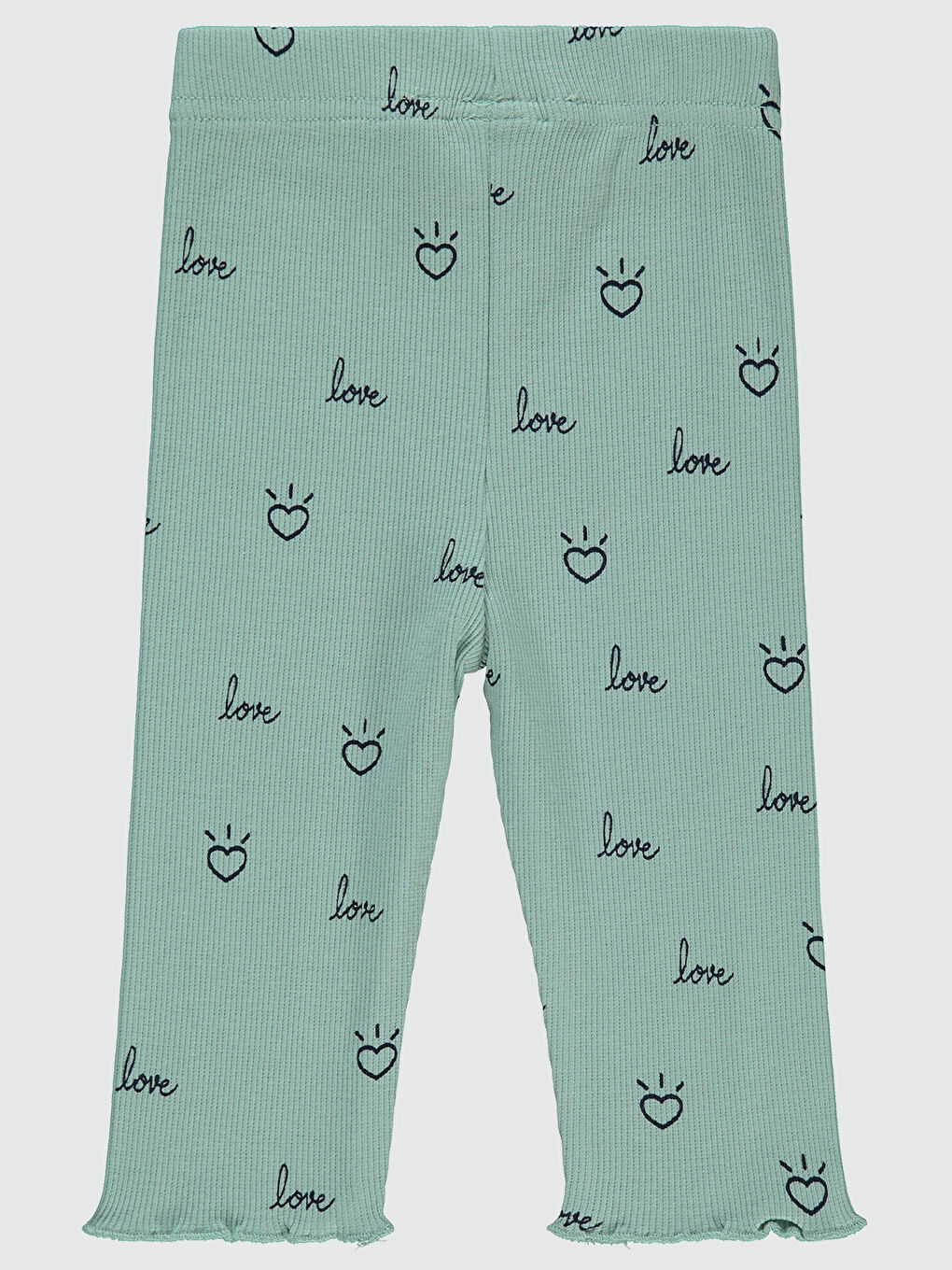 Baby Kız Bebek Tayt 6-18 Ay Çağla Yeşili-1