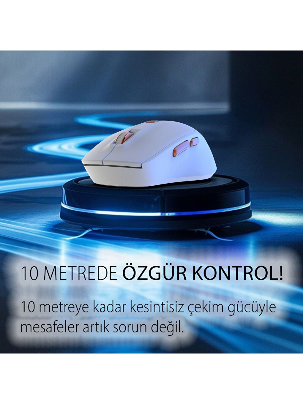 IWM-244RB 2.4ghz Kablosuz Optik Mouse Ergonomik Tasarım Sessiz Tuşlar, 6d Fonksiyon | 800-1600 Dpı-5
