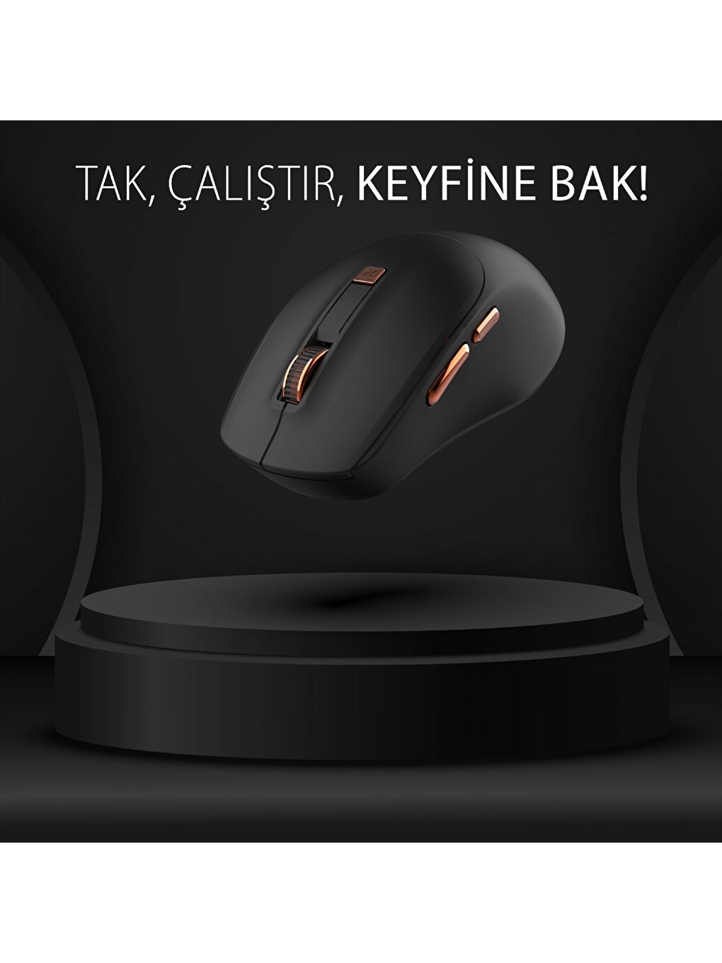 IWM-244RS 2.4ghz Kablosuz Optik Mouse Ergonomik Tasarım Sessiz Tuşlar, 6d Fonksiyon | 800-1600 Dpı-1