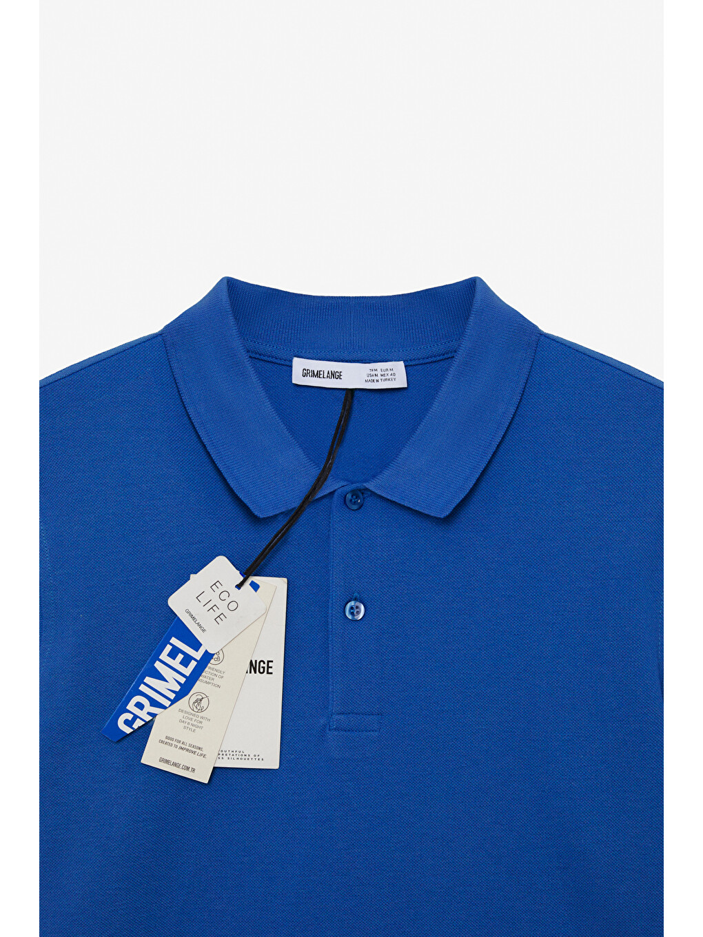 Mavi SKYLOOM Erkek %100 Pamuk Kısa Kollu Regular Fit SAKS Polo Yaka T-shirt-1